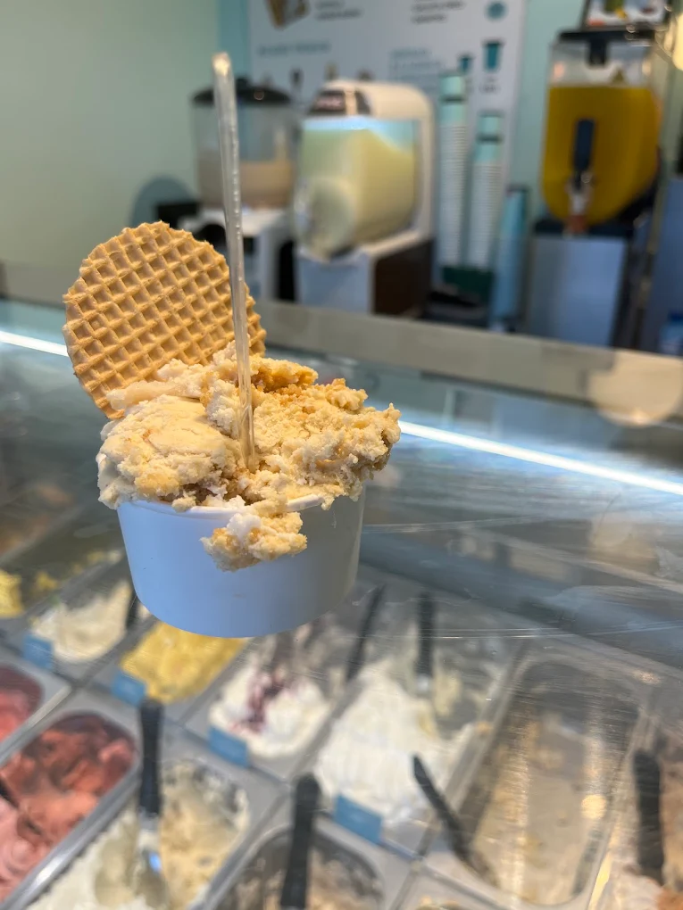 Tarrina de helado para llevar